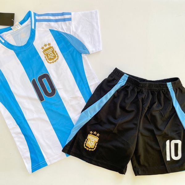 Дитяча підліткова футбольна форма Messi Argentina team 116,128,140,152,164,176 розмір 2749946610 фото
