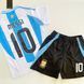 Дитяча підліткова футбольна форма Messi Argentina team 116,128,140,152,164,176 розмір 2749946611 фото 1