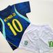 Дитяча підліткова футбольна форма Neymar Jr Brazil team, тренувальний сезон 24/25, розміри 116,128,140,152,164 140 3008425872 фото 1