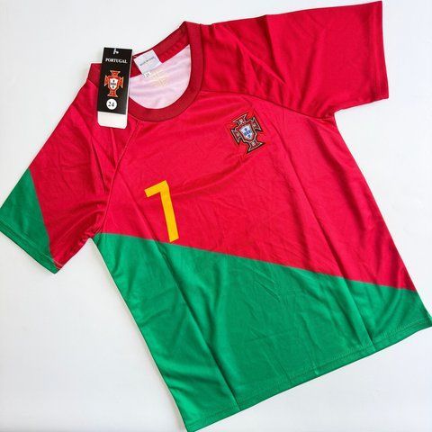 Дитяча підліткова футболка Ronaldo Portugal national team 140,164 розмір 140 3104173084 фото