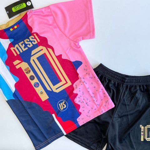 Дитяча підліткова футбольна форма Messi 110,116,128,140,152,164 розмір 164 3087230109 фото