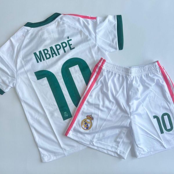 Дитяча та підліткова футбольна форма Real Madrid Home 26/27 &mdash; Mbappe 10 розміри 116,128,140,152,164,176 3087260632 фото