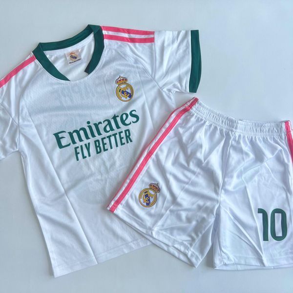 Дитяча та підліткова футбольна форма Real Madrid Home 26/27 &mdash; Mbappe 10 розміри 116,128,140,152,164,176 3087260632 фото