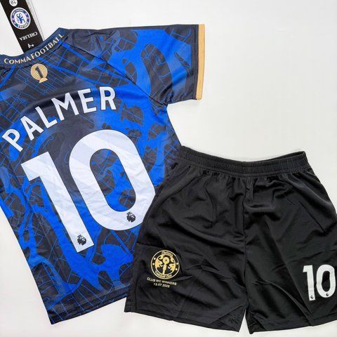 Дитяча підліткова футбольна форма Palmer FC Chelsea, сезон 25/26, розміри 116,128,140,152,164 164 3008440955 фото