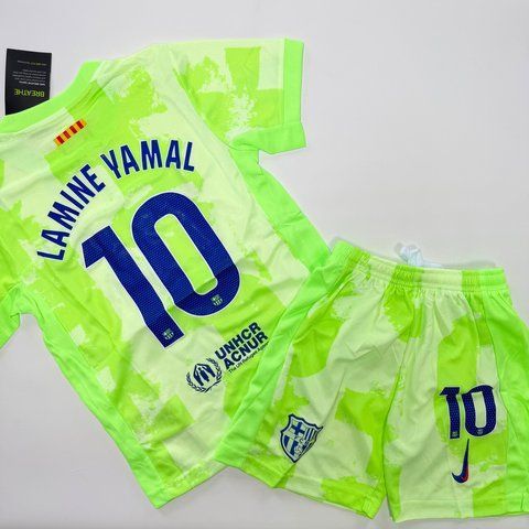 Дитяча підліткова футбольна форма Lamine Yamal FC Barcelona сезон 25/26, розміри 116,128,140,152,164 128 3008351078 фото