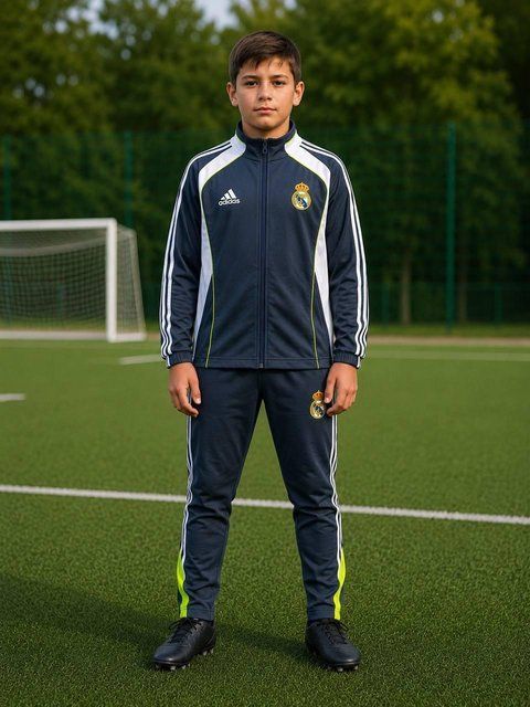 ДДитячий спортивний тренувальний костюм ФК Реал Мадрид Adidas 3124649388 фото