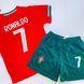 Дитяча підліткова футбольна форма Ronaldo Portugal national team 25/26 116,128,140,152,164,176 розмір 176 2747958265 фото 1