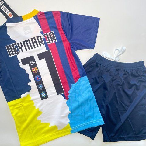 Дитяча підліткова футбольна форма Neymar JR 116,128,140,152,164 розмір 164 3087192496 фото
