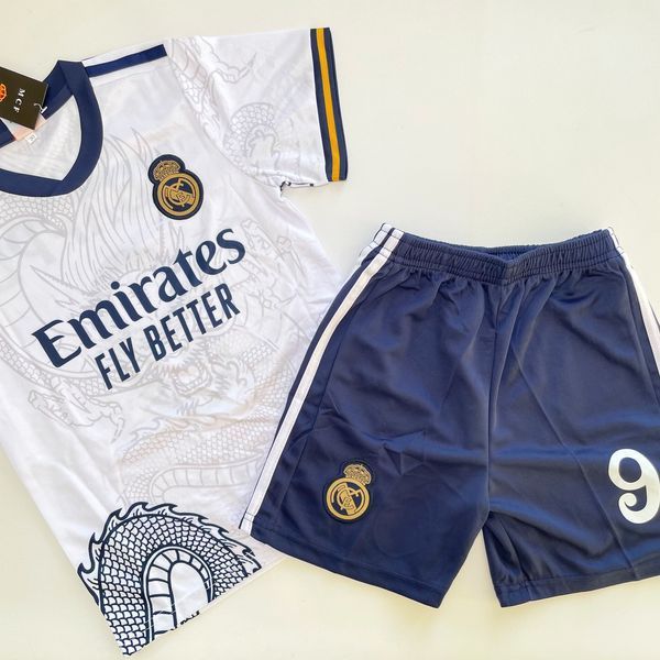 Дитяча підліткова футбольна форма Mbappe FC Real Madrid 116,128,140,152,164,176 розмір 164 2749919818 фото
