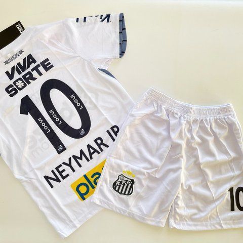 Дитяча підліткова футбольна форма Neymar Jr FC Santos 116,128,140,152,164,176 розмір 176 2829604765 фото