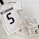 Дитяча футбольна форма Real Madrid Bellingham 5, розміри 116, 128, 140, 152, 164, 176 176 3186273581 фото 1