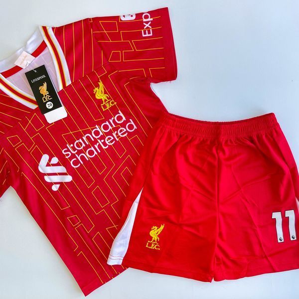 Дитяча підліткова футбольна форма M. Salah FC Liverpool 116,128,140,152,164,176 розмір 176 2444794284 фото